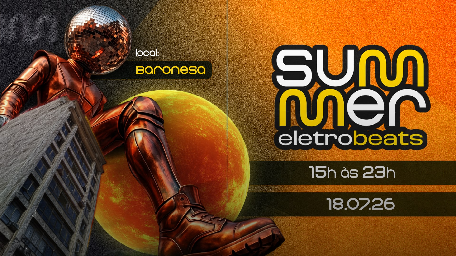 Summer Eletrobeats: Sunset No Terraço Baronesa #3 Cover