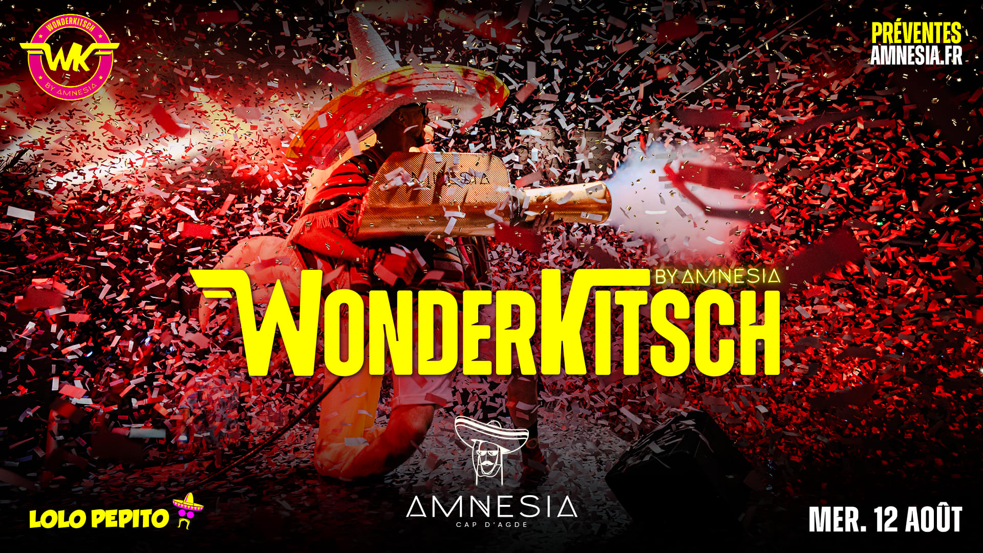 Wonderkitsch @ Amnesia Cover