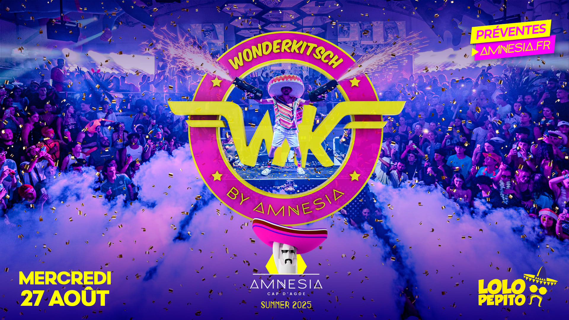 Wonderkitsch @ Amnesia Cover