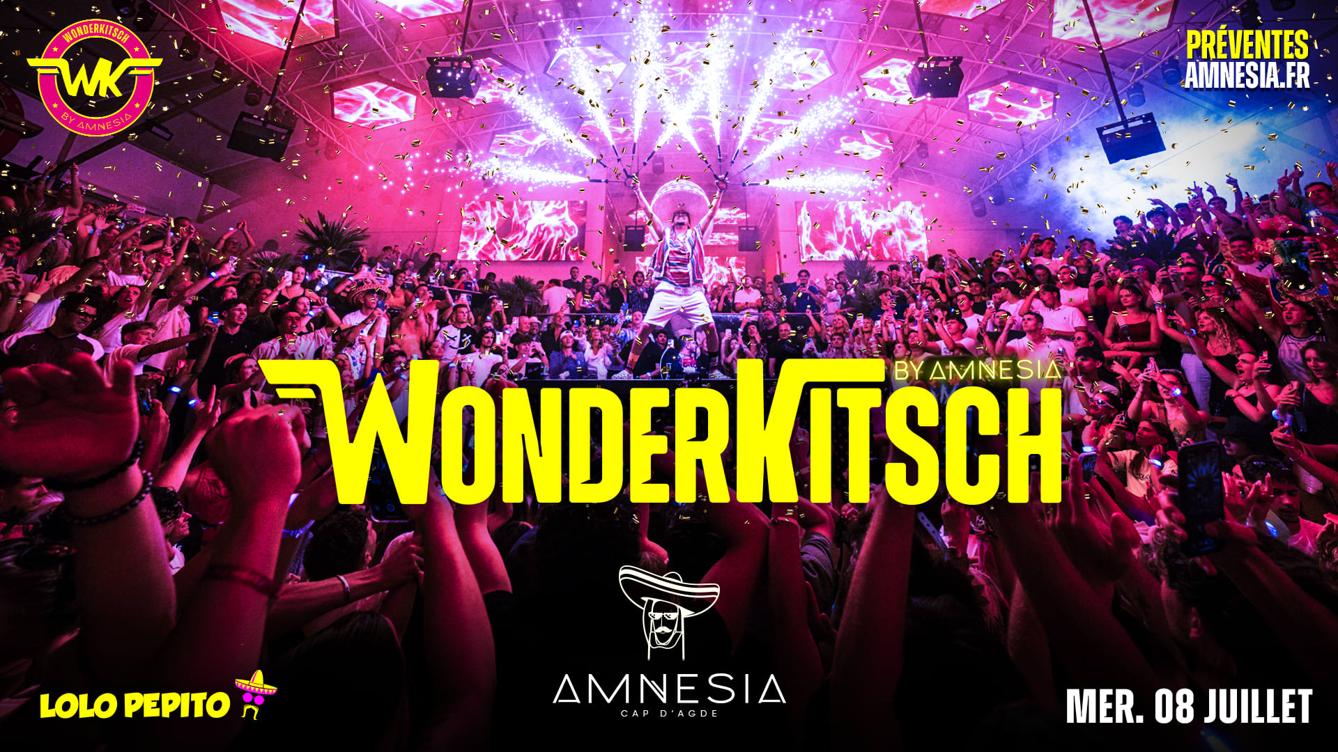 Wonderkitsch @ Amnesia Cover