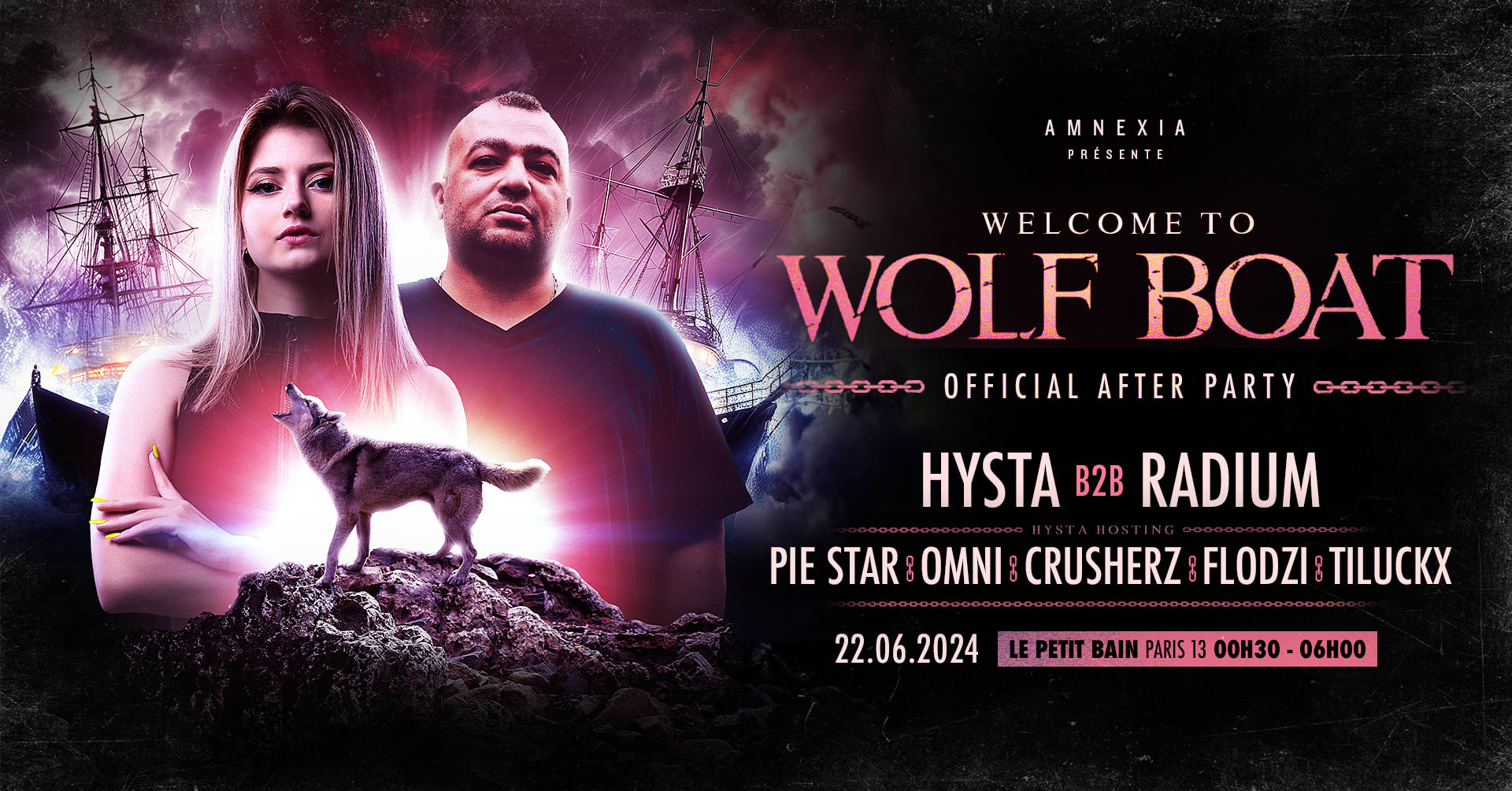 Coliseum X Petit Bain : Welcome To Wolf Boat Cover
