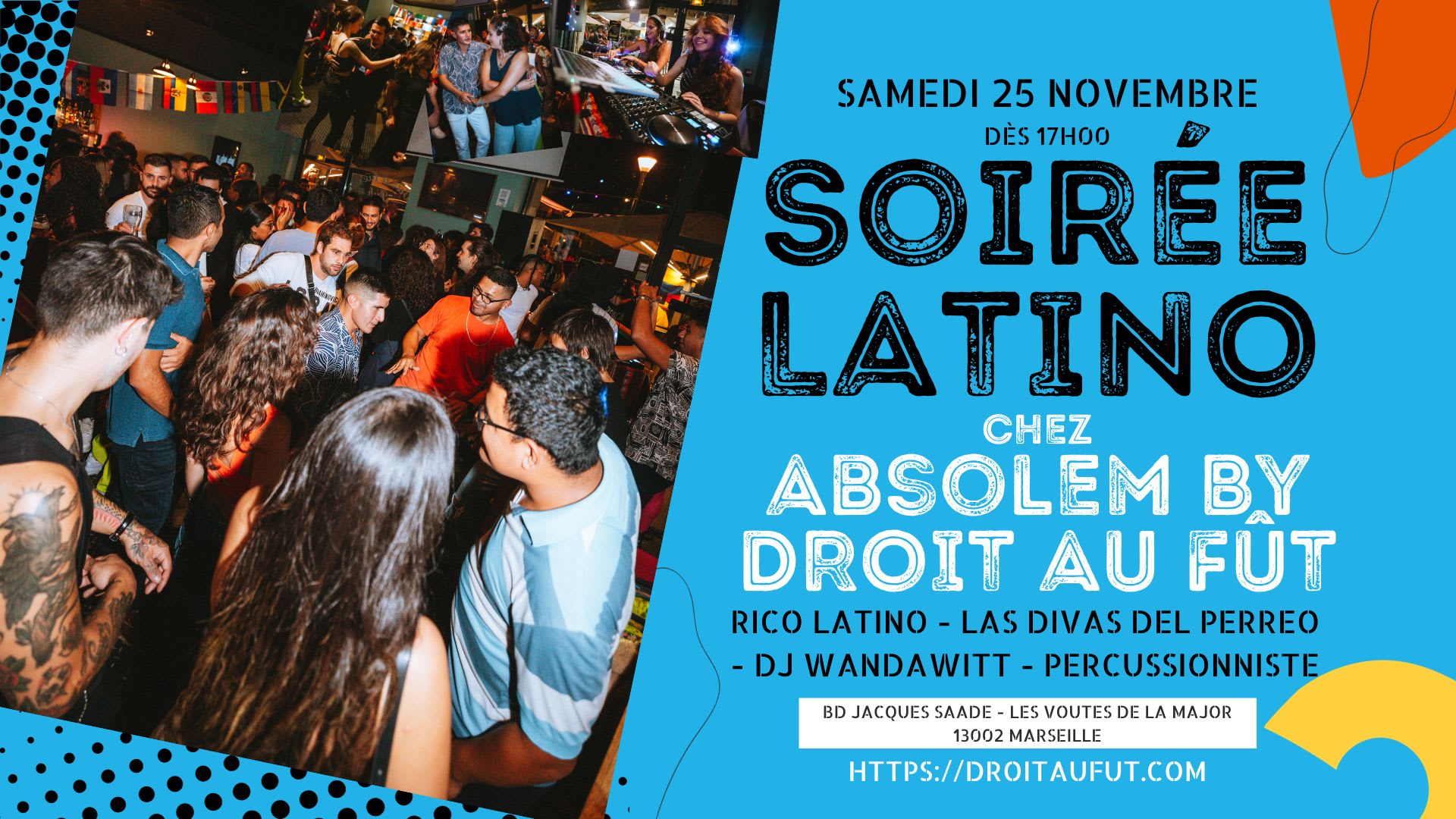 Soirée Latino Chez Absolem By Droit Au Fût Cover