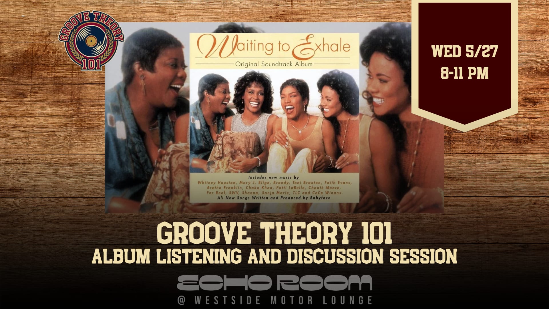 Groove Theory 101 | Waiting To Exhale Soundtrack Listening Cover