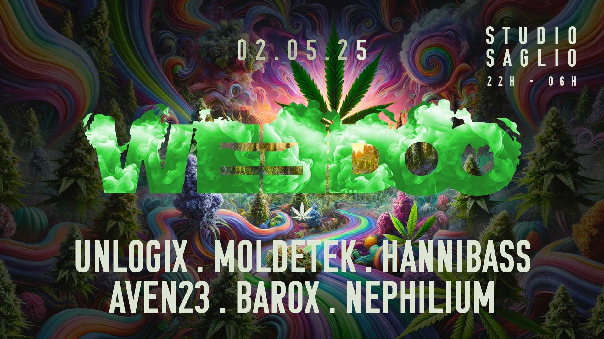 Weedoo W/ Unlogix, Moldetek, Hannibass & More ! Cover