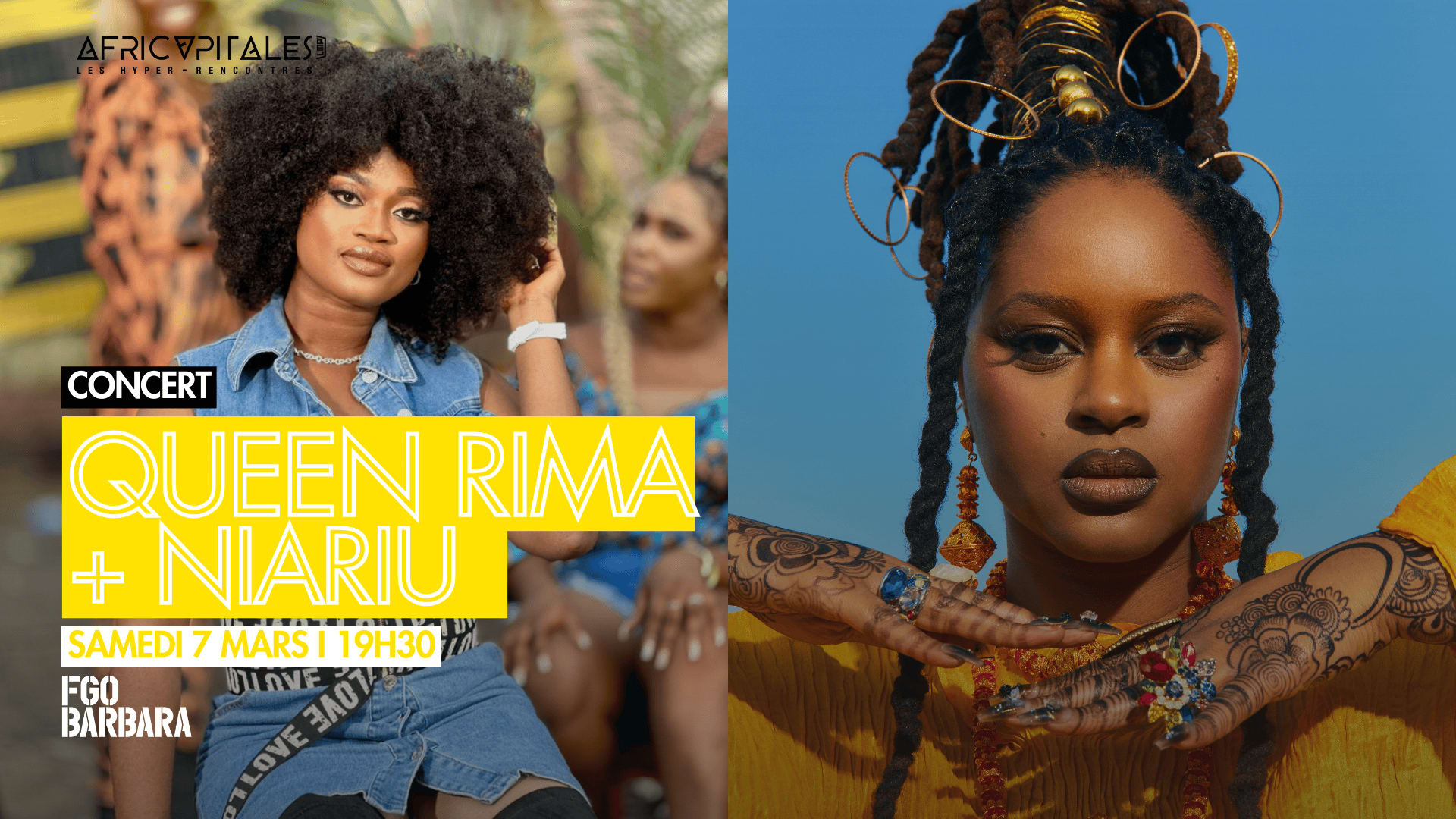 Africapitales#5 Conakry-Queen Rima + Niariu Cover