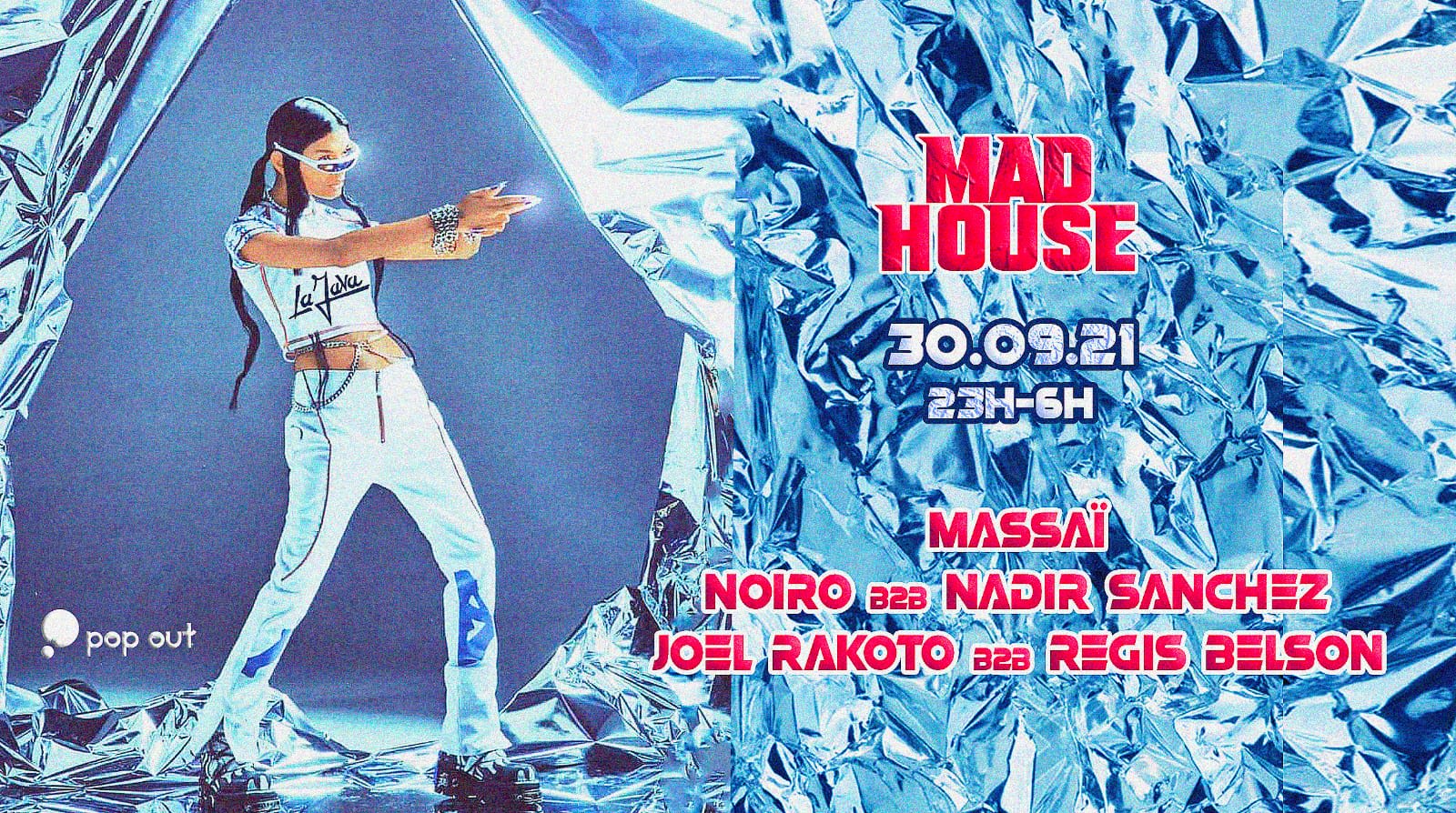 Mad House : Massaï / Noiro / Nadir Sanchez / Joel Rakoto  Cover