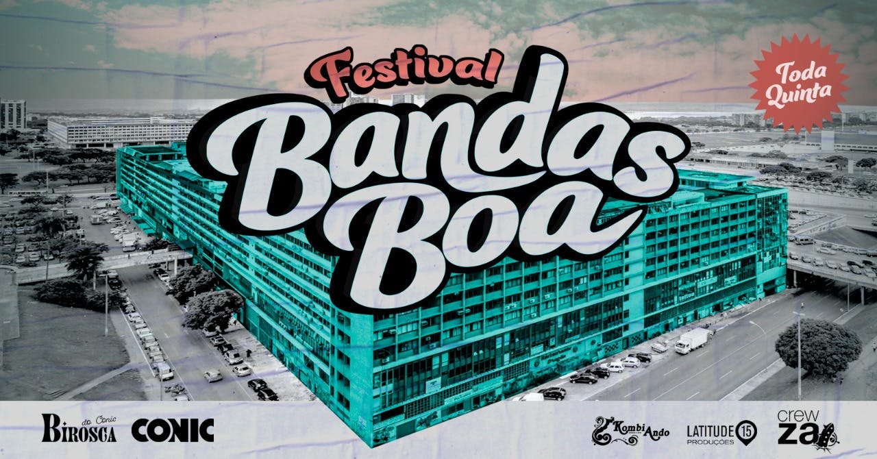  Festival Bandas Boa Na Birosca Apresenta Ediá + Nat Mirrors - 18/11 Cover