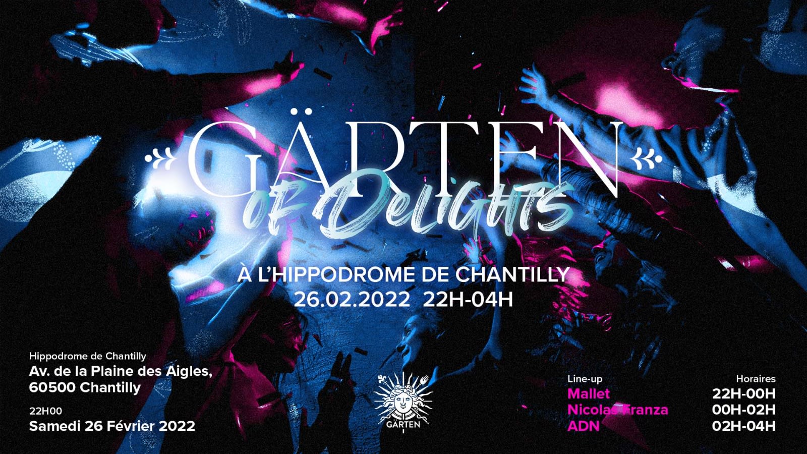 Gärten Of Delights : Hippodrome De Chantilly - Annulé ❌ Cover