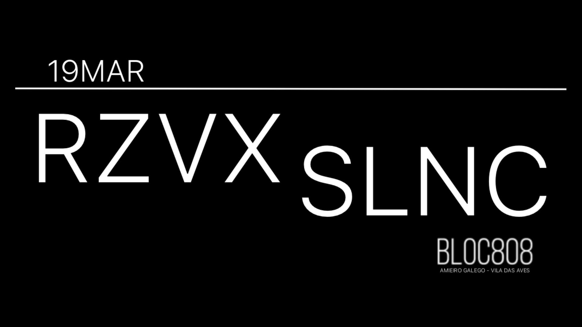Bloc808 : Rzvx + Slnc  Cover