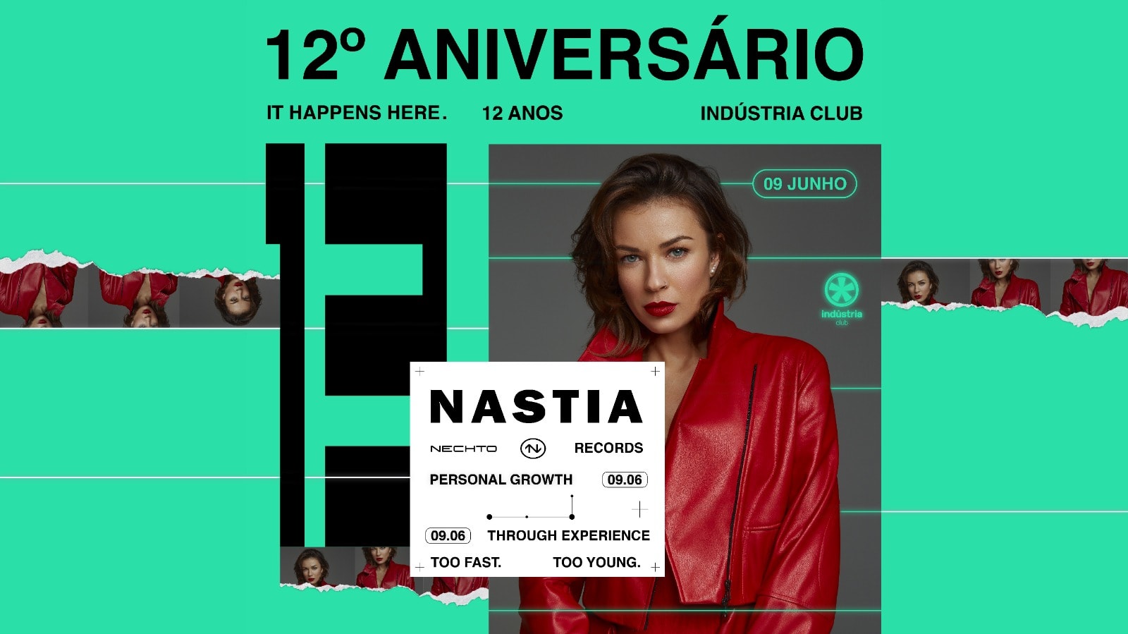 Nastia - 12º Aniversário Cover