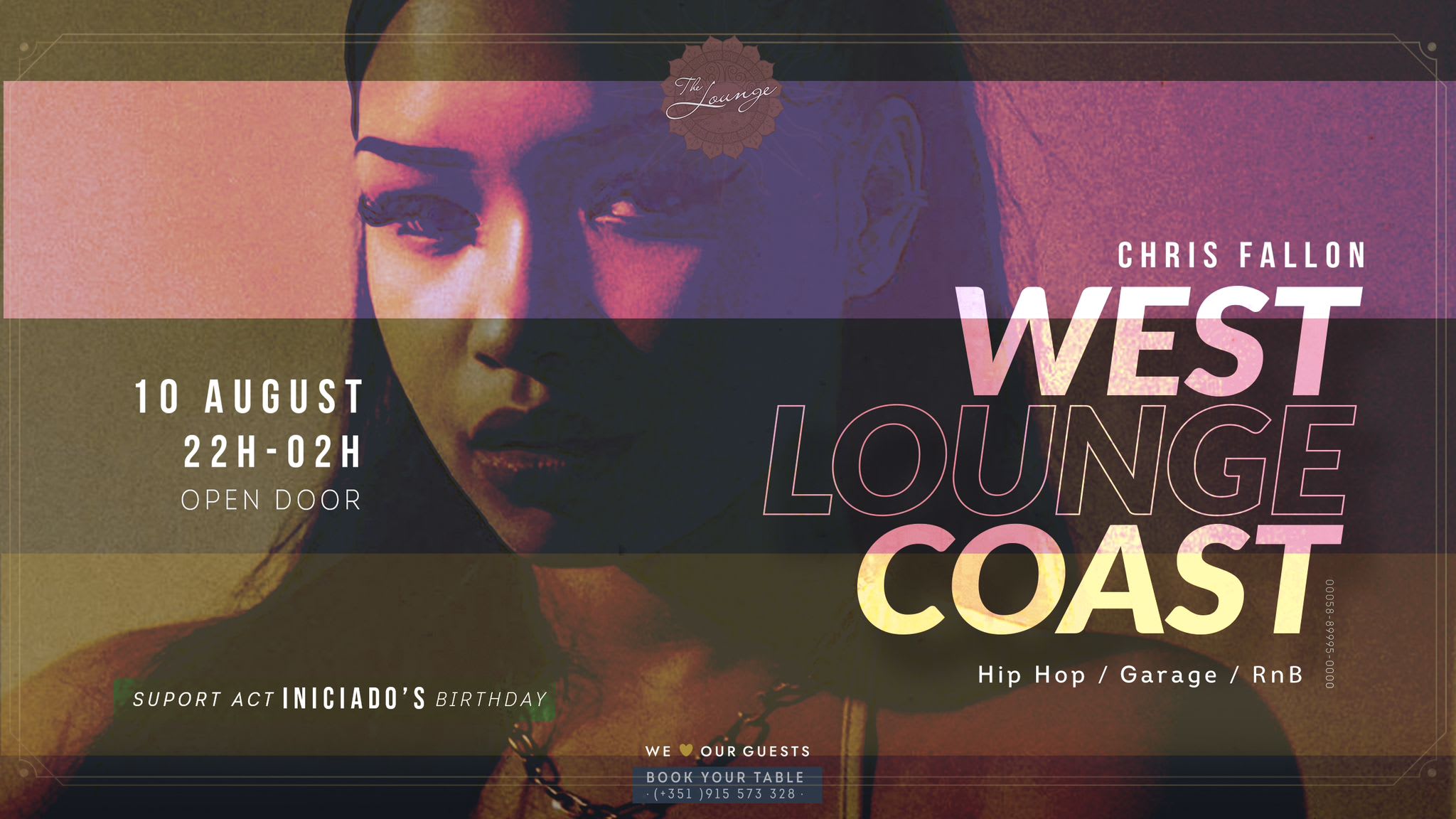 West Coast Lounge Invites Chris Fallon Cover