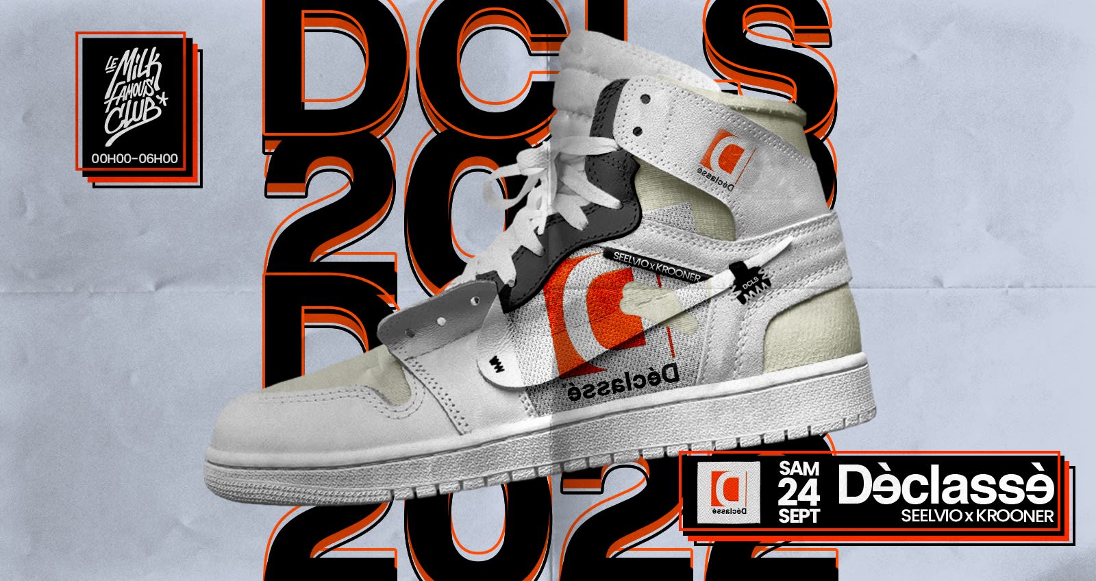 🌙🚀 Sam 24 Sept - Dèclassè W/ Krooner & Seelvio 🚀🌙 Cover