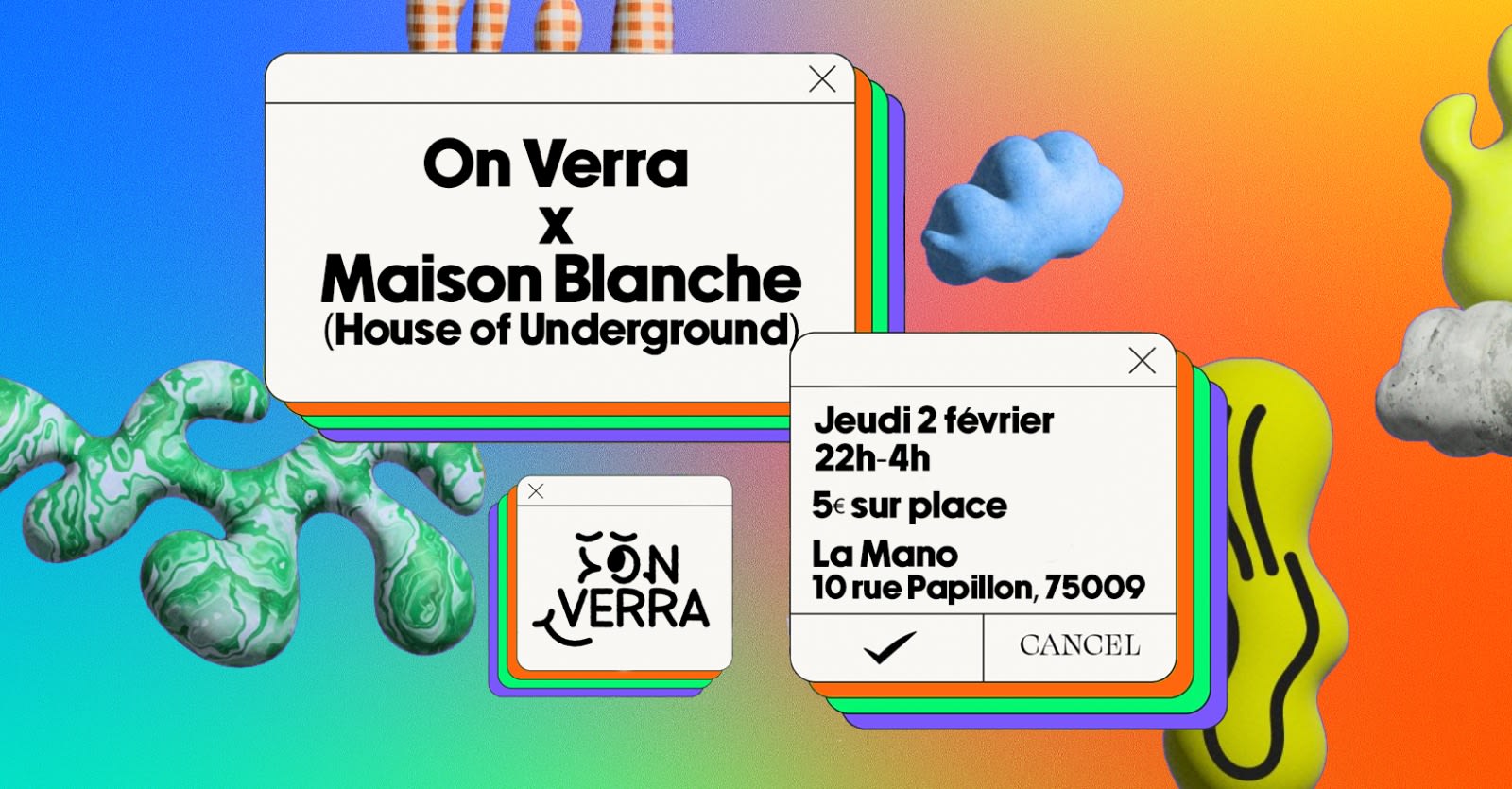 On Verra X Maison Blanche (Hou) | La Mano Cover