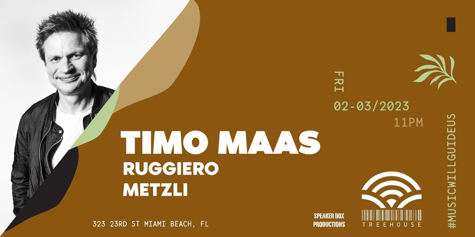 Timo Maas By Speaker Box Cover