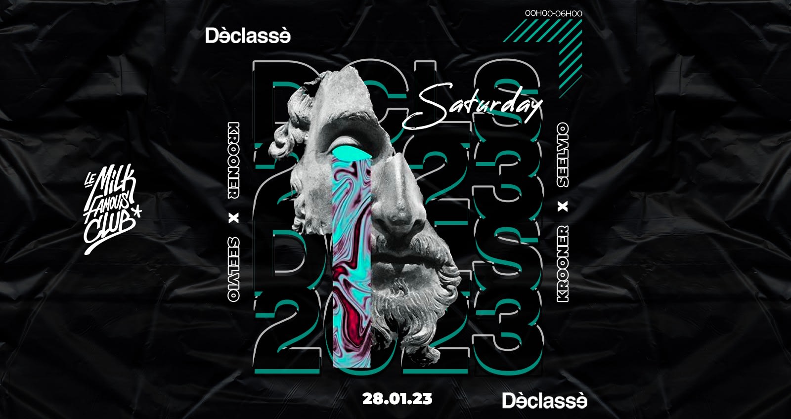 Sam 28 Janvier - Dèclassè W/ Krooner & Seelvio  Cover