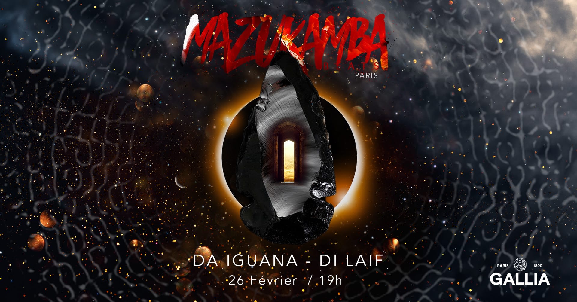 Mazukamba X Gallia : Da Iguana, DI Laif Cover