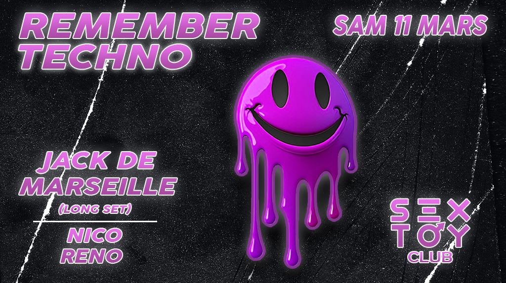 Remember Techno W/ Jack De Marseille Cover
