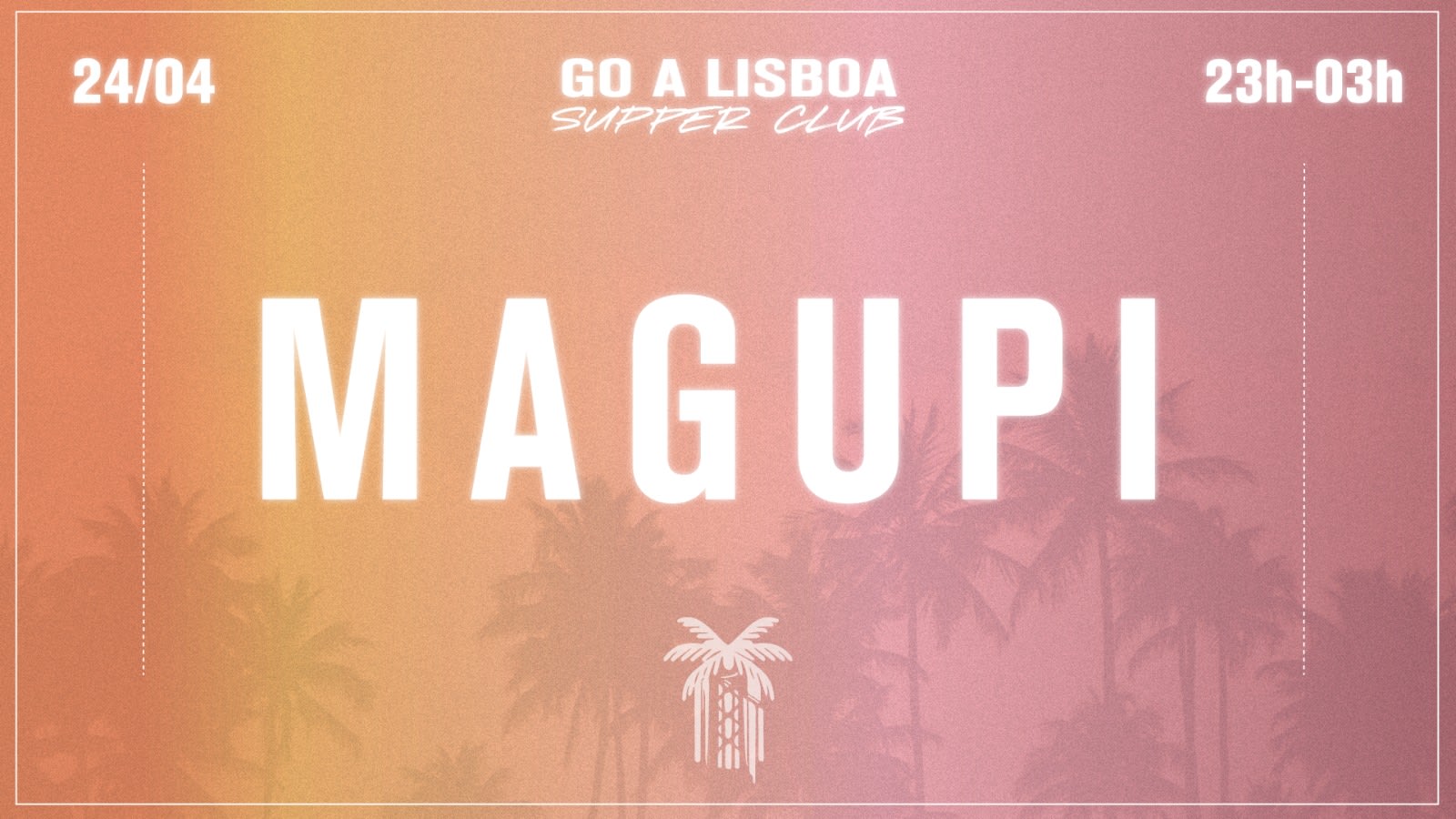Mon 24 April • All Night Long Magupi • Club Cover