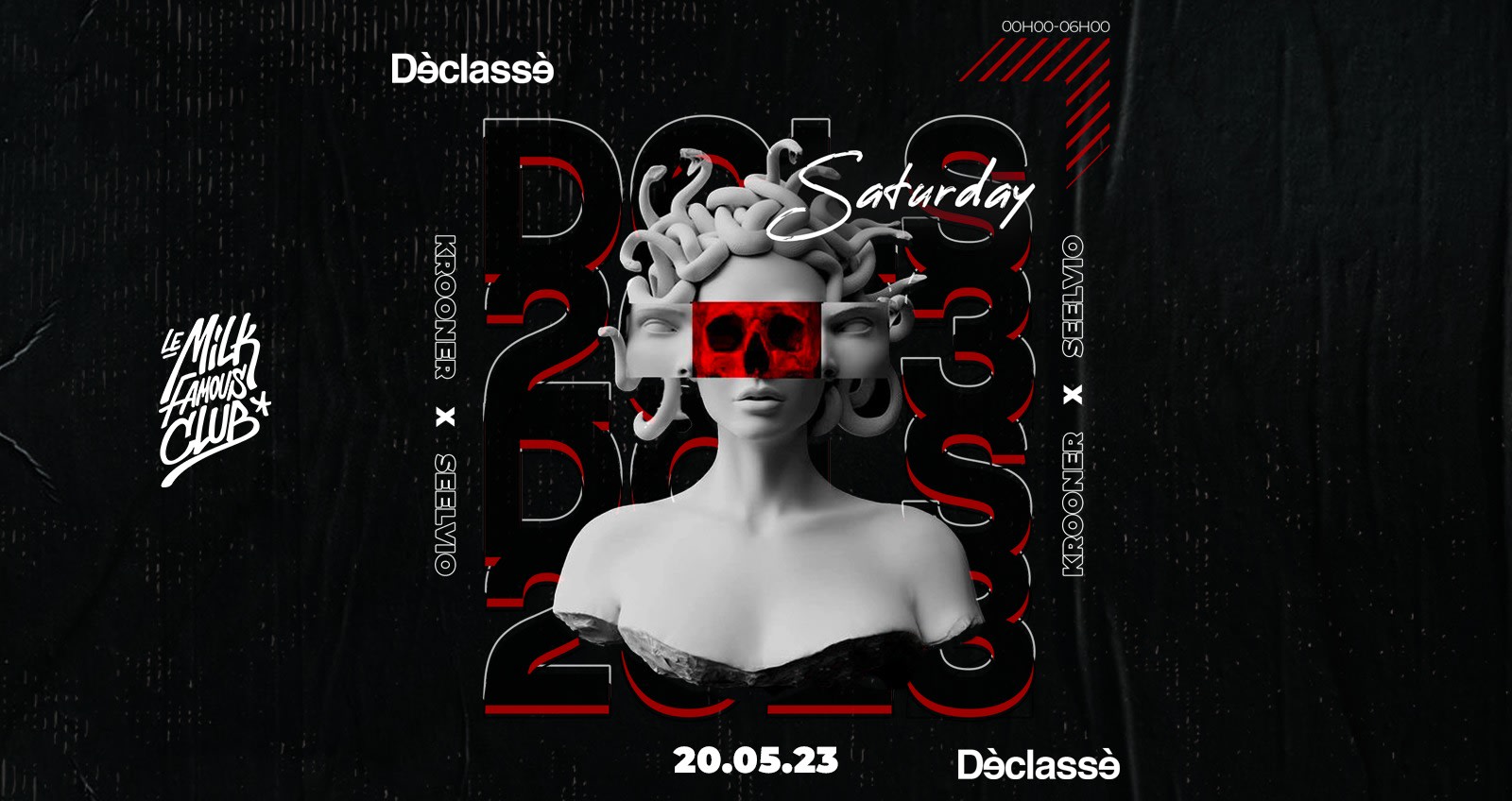Sam 20 Mai - Dèclassè W/ Krooner & Seelvio Cover