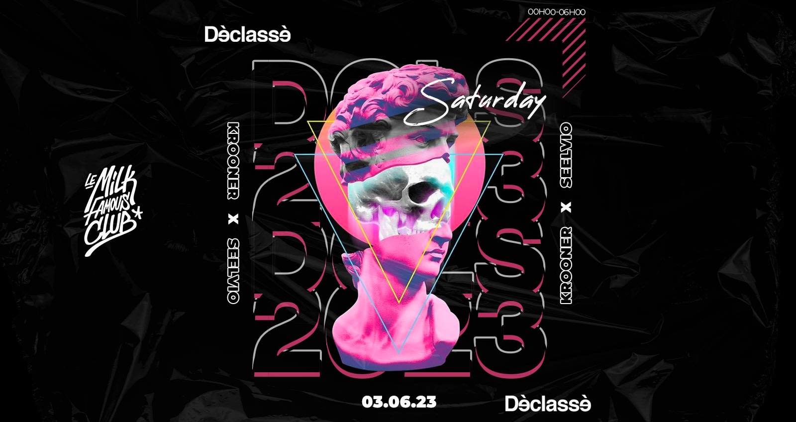 Sam 03 Juin - Dèclassè W/ Krooner & Seelvio Cover