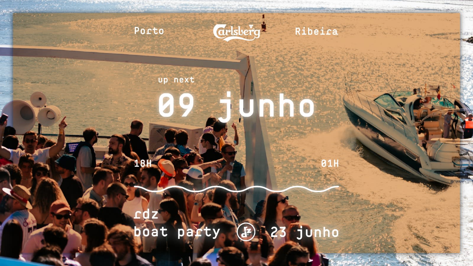 Cancelado - Rdz Boat Party - 9 Junho Cover