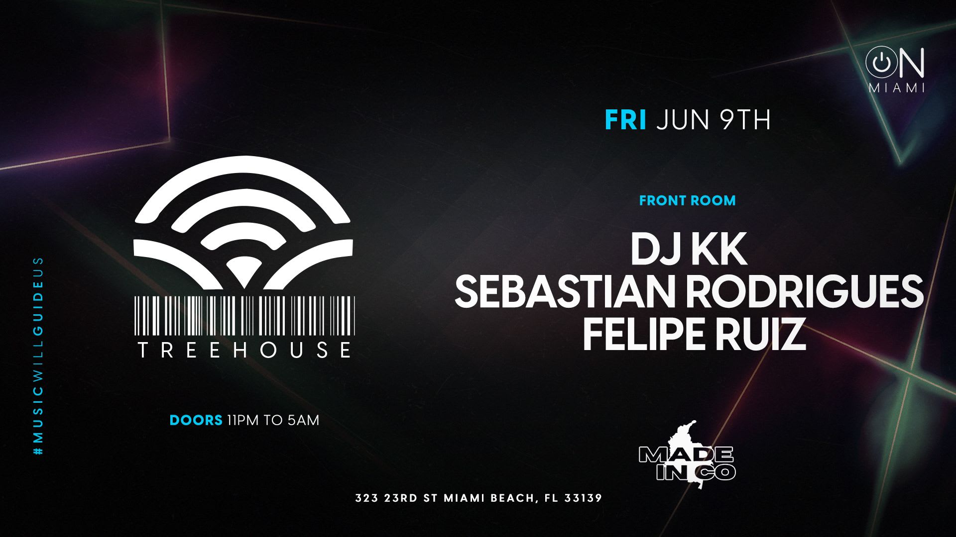 Made In Co:  Dj Kk + Sebastian Rodrigues + Felipe Ruiz Cover