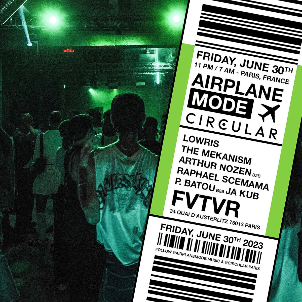 Airplane Mode X Circular : Lowris, The Mekanism & More Cover