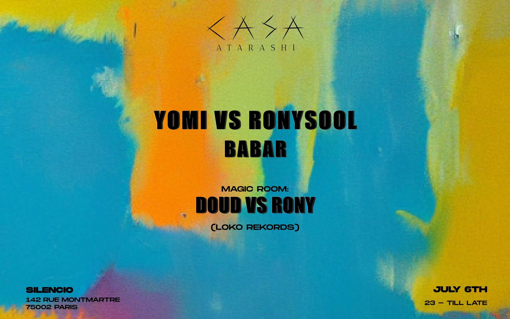 Casa Atarashi W/ Moun, Babar & More Cover