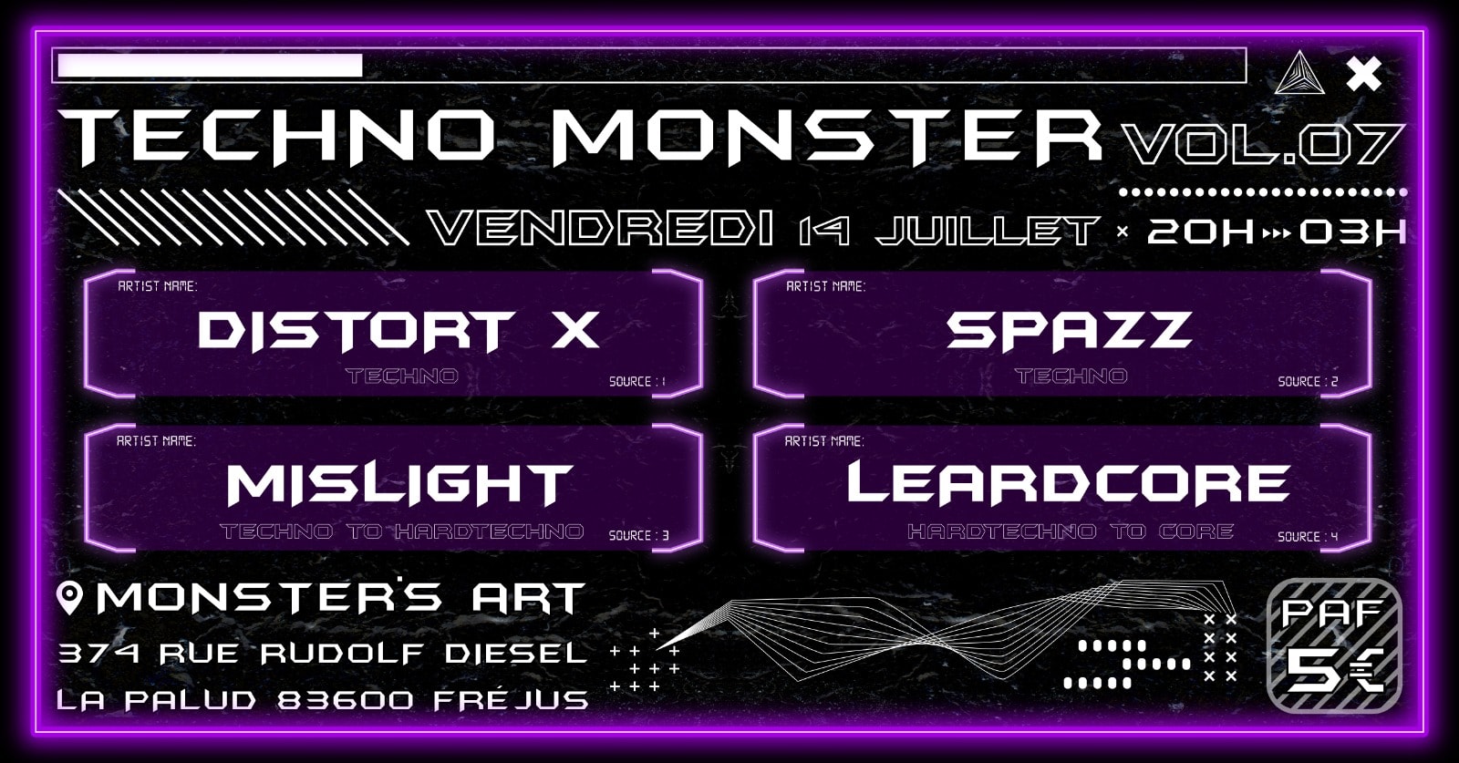 Techno Monster Vol.7 @ Monster's Art Cover