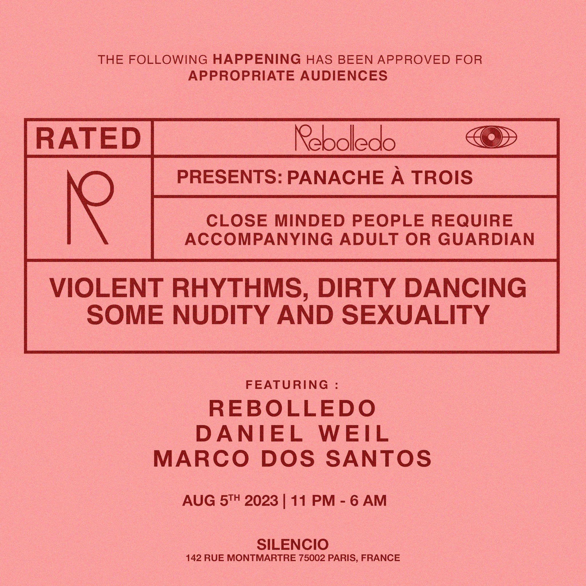 R Rated W/ Rebolledo, Daniel Weil Cover