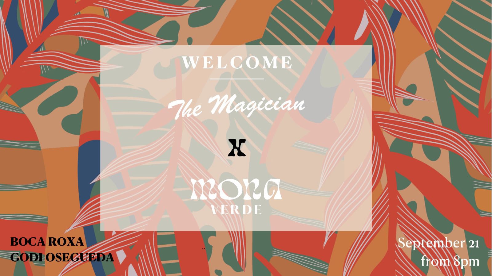 The Magician X Mona Verde Cover
