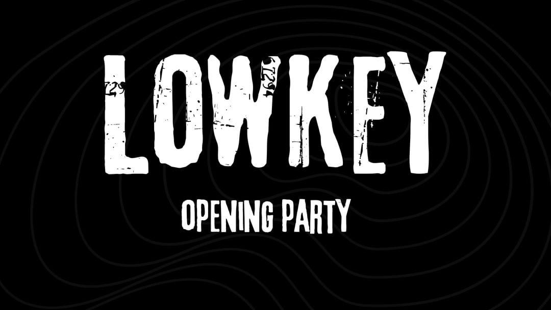 Lowkey Opening Party Cover