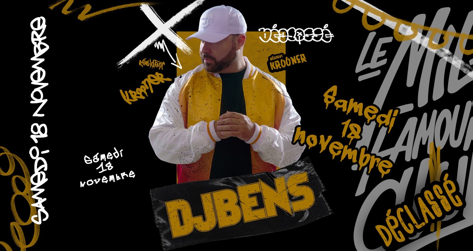 Sam 18 Nov - Dj Bens Cover