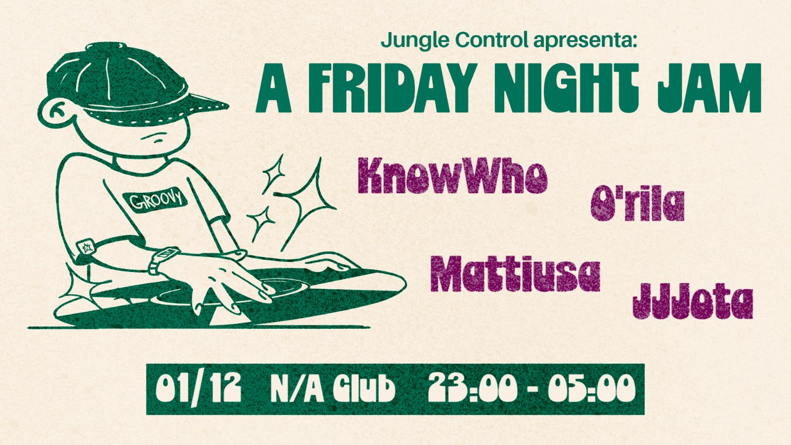 Jungle Control: A Friday Night Jam Cover