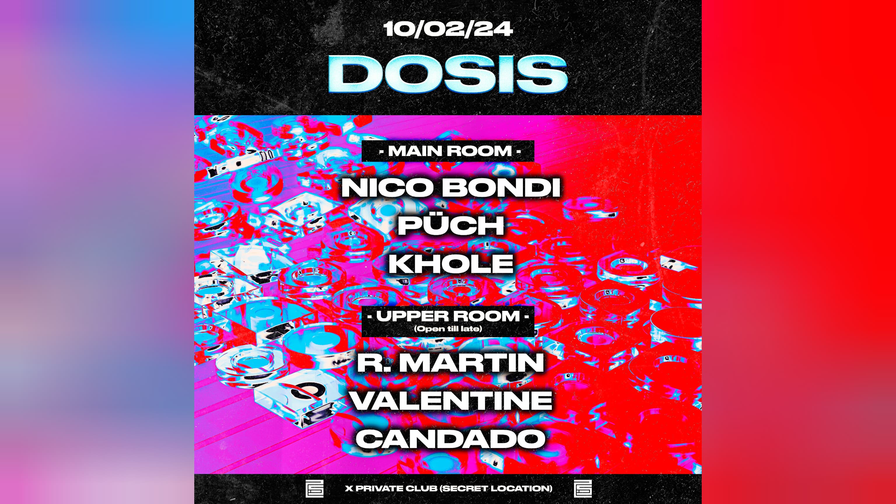 Dosis Klub (2is) W: Nico Bondi/Püch/Khole/Valentine/Candado Cover