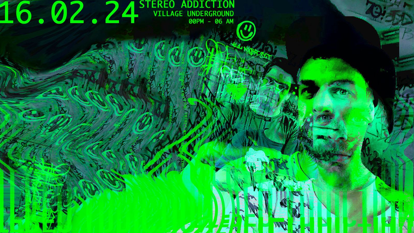 Stereo Addiction Backs To The Club Cover