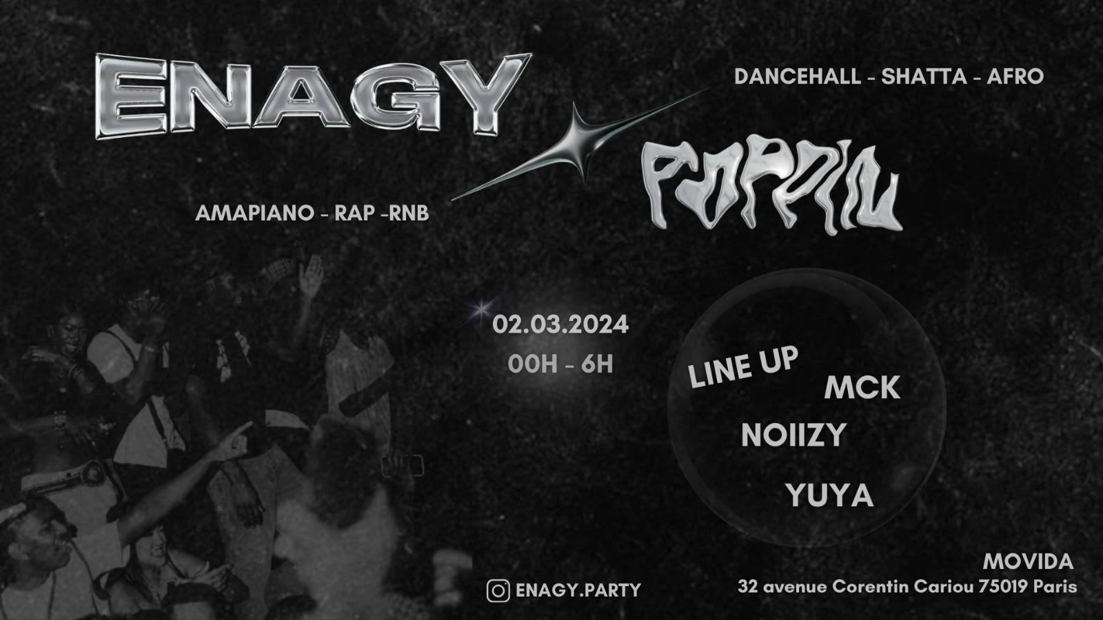 Enagy X Poppin Cover