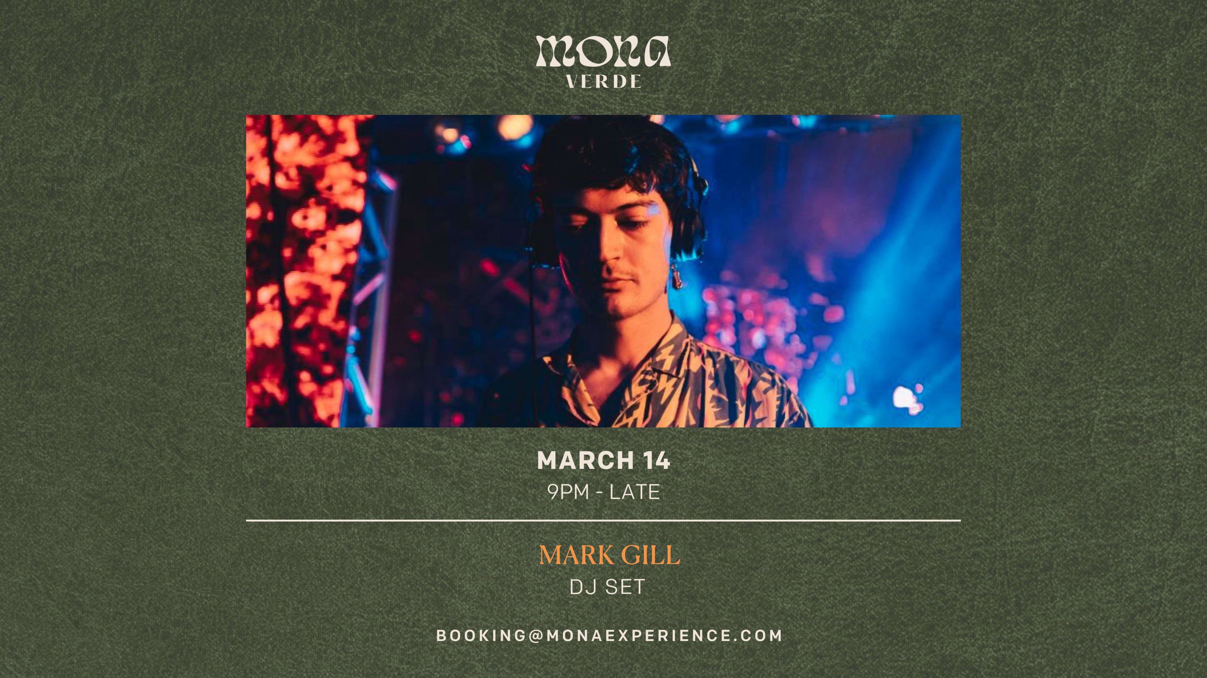 Mark Gill X Mona Verde Cover