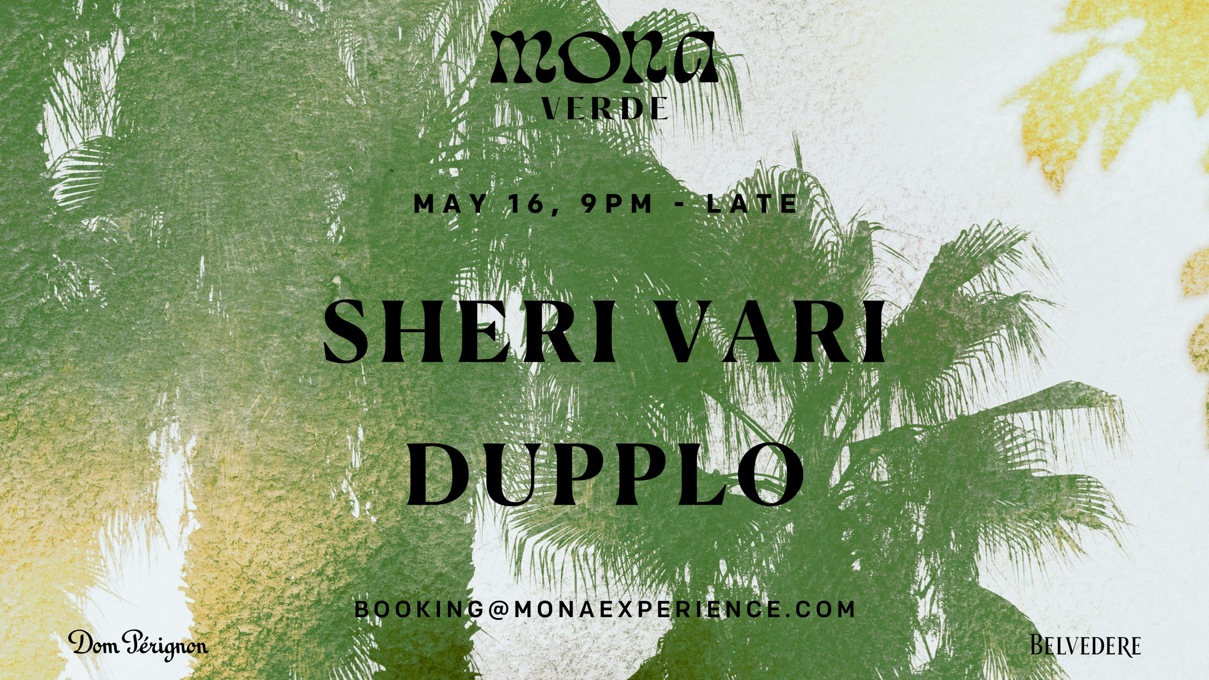 Dupplo + Sheri Vari X Mona Verde Cover