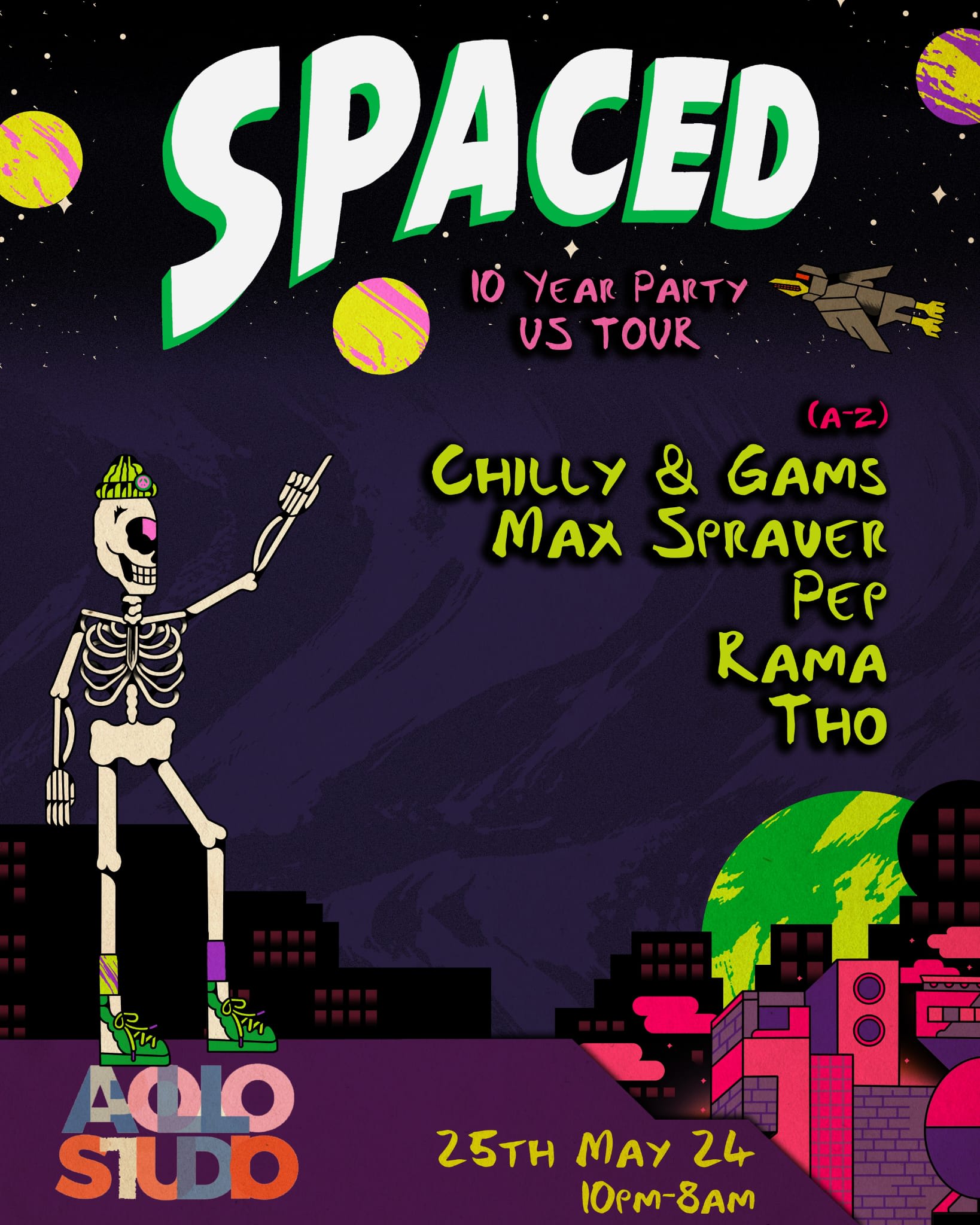 Apollo Studio /Spaced Chilly & Gams,Max Sprauer,Pep,Rama,Tho Cover