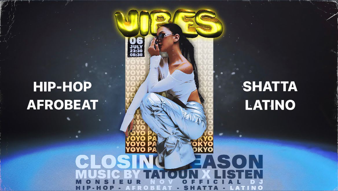 Vibes At Yoyo: Hip Hop, Afrobeat, Shatta, Latino Cover