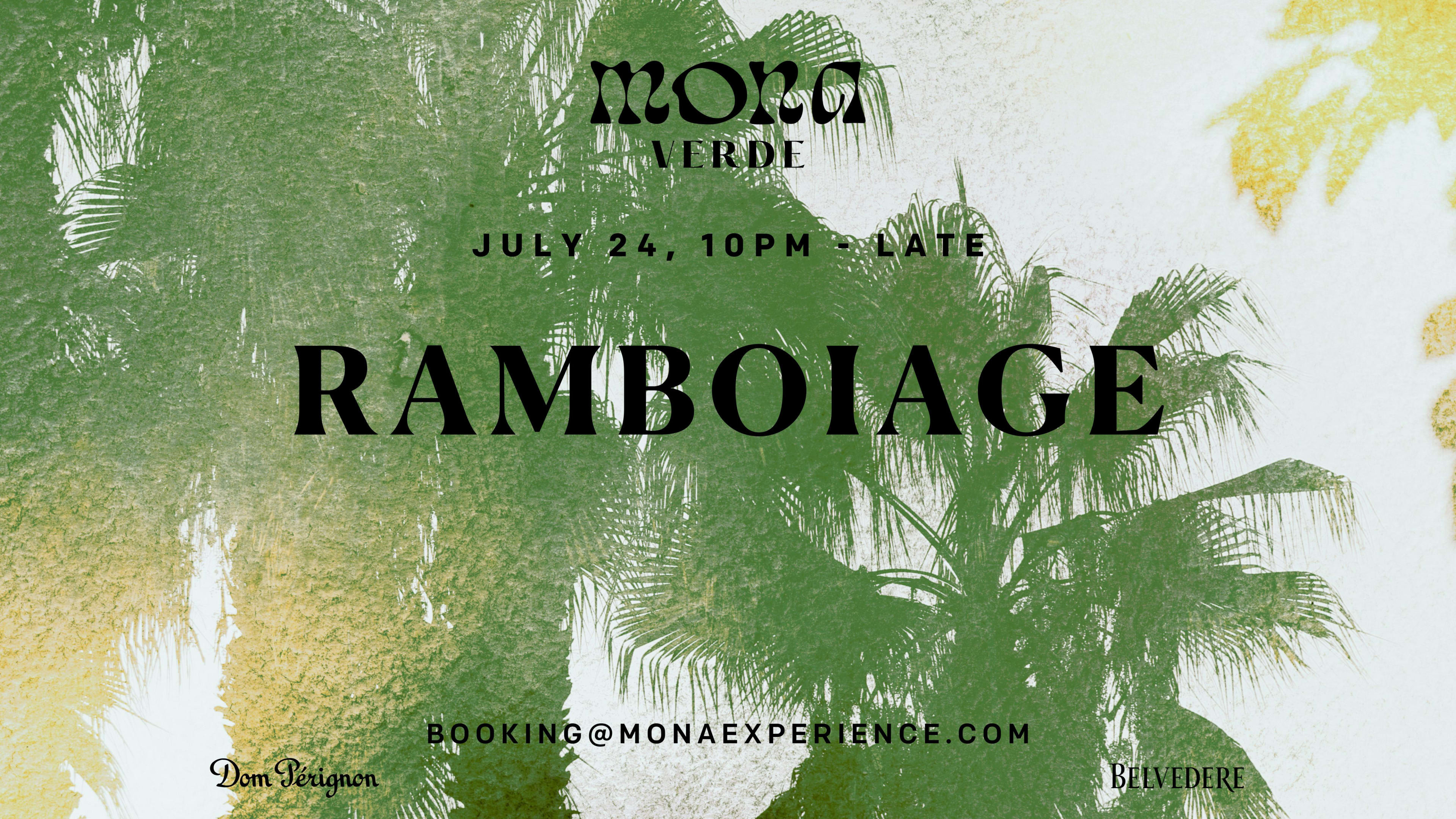 Ramboiage X Mona Verde Cover