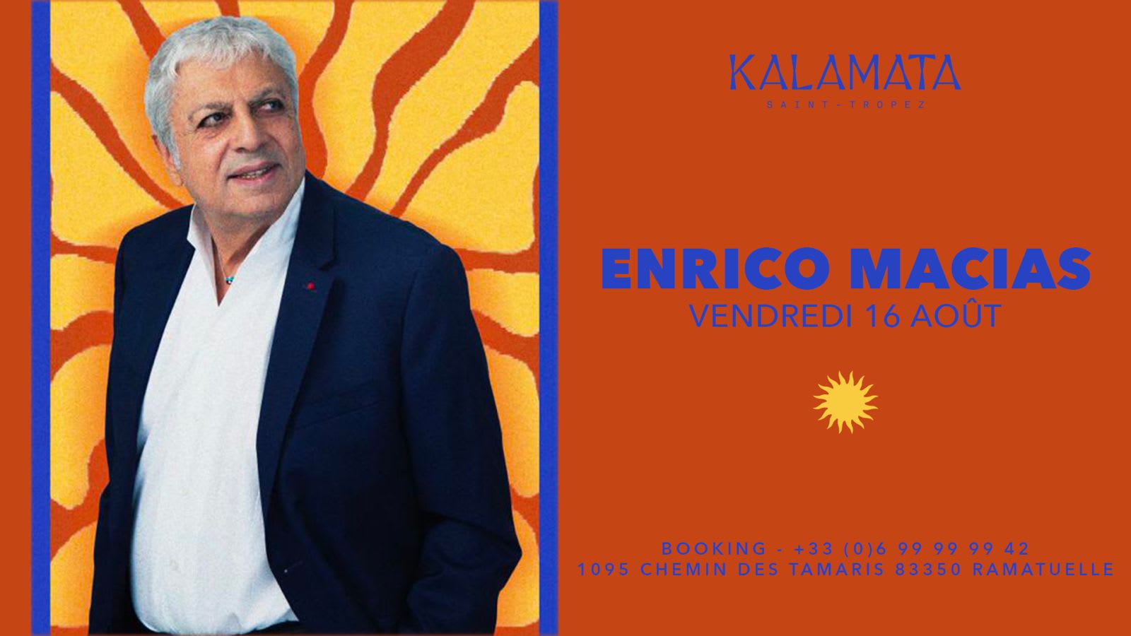 Enrico Macias @Kalamatabeach Cover