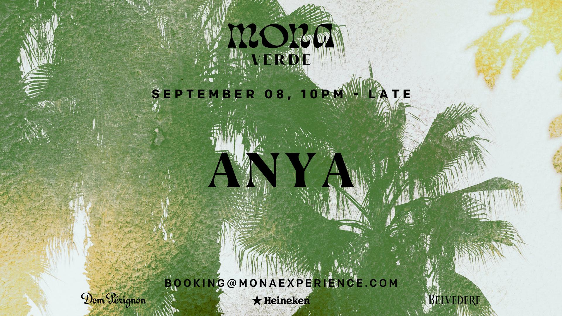 Anya X Mona Verde Cover