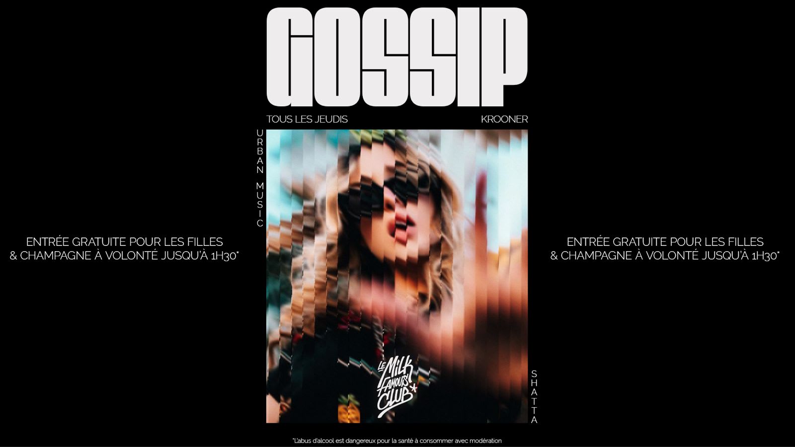 Jeu 17 Oct - Gossip W/ Krooner Cover