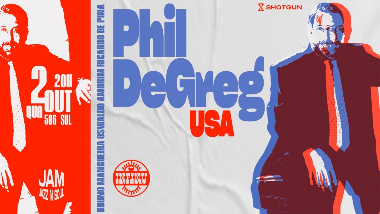 Jam {Jazz + Soul} Convida Phil Degreg (Us) Cover
