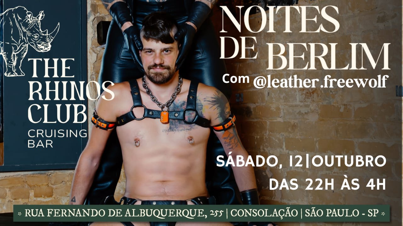Noites De Berlim - 12/10 - The Rhinos Club Cover