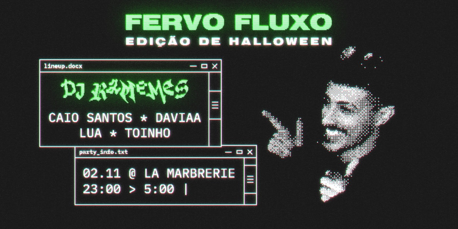 Fervo Fluxo Edição De Halloween + Ramemes & Caio Santos Cover
