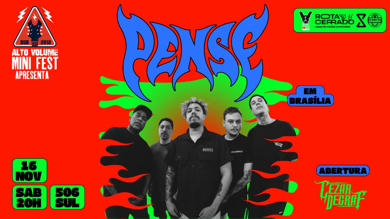 Alto Volume Mini-Fest Apresenta Pense Em Brasília Cover