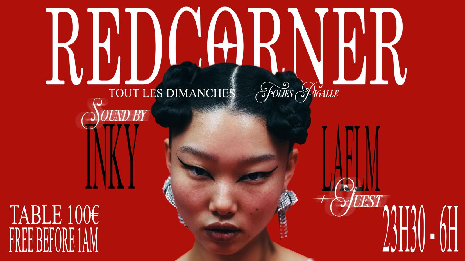 Redcorner - Dimanche 3 Novembre - Folies Pigalle Cover